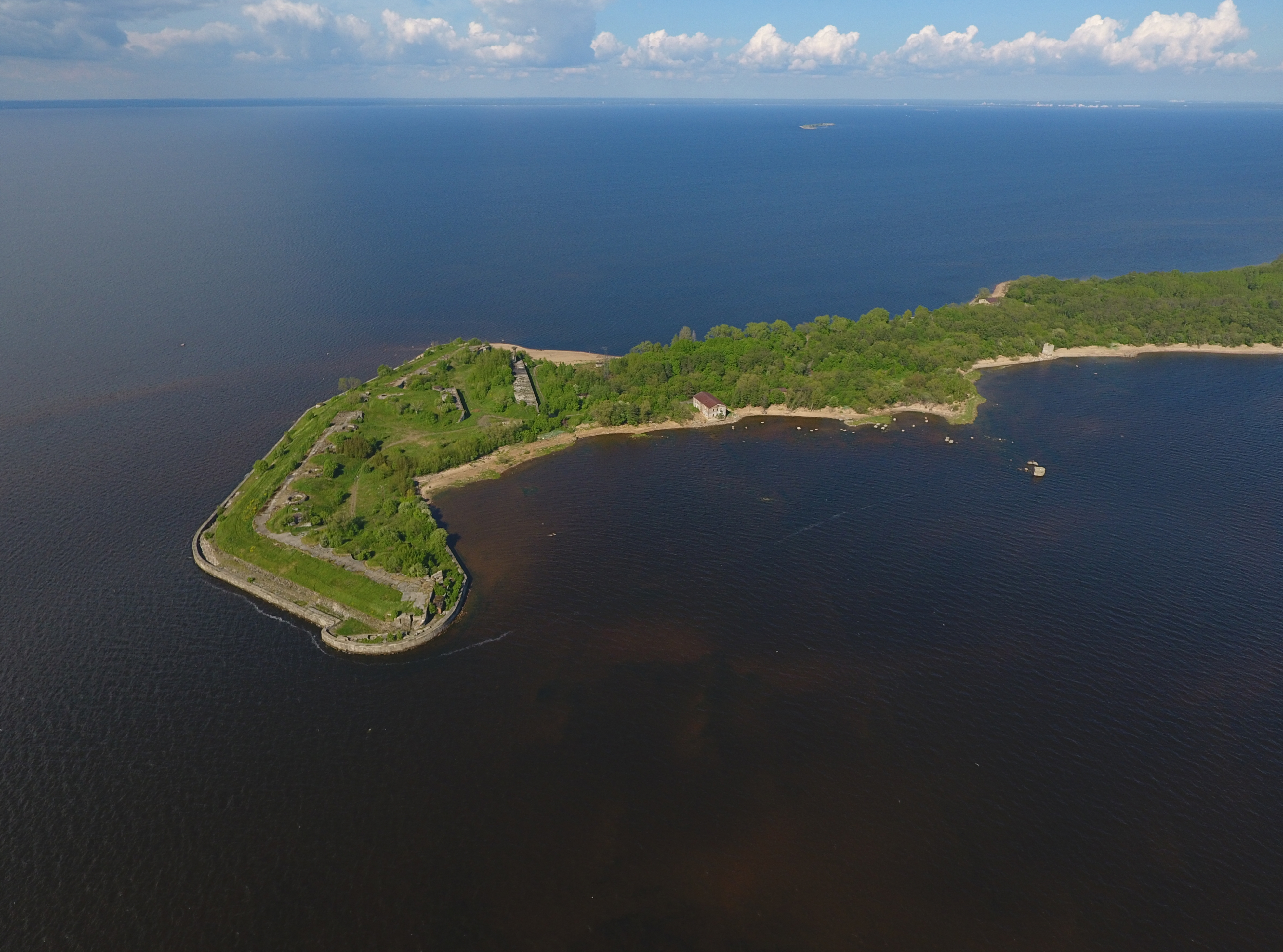 Форт береговой риф Кронштадт