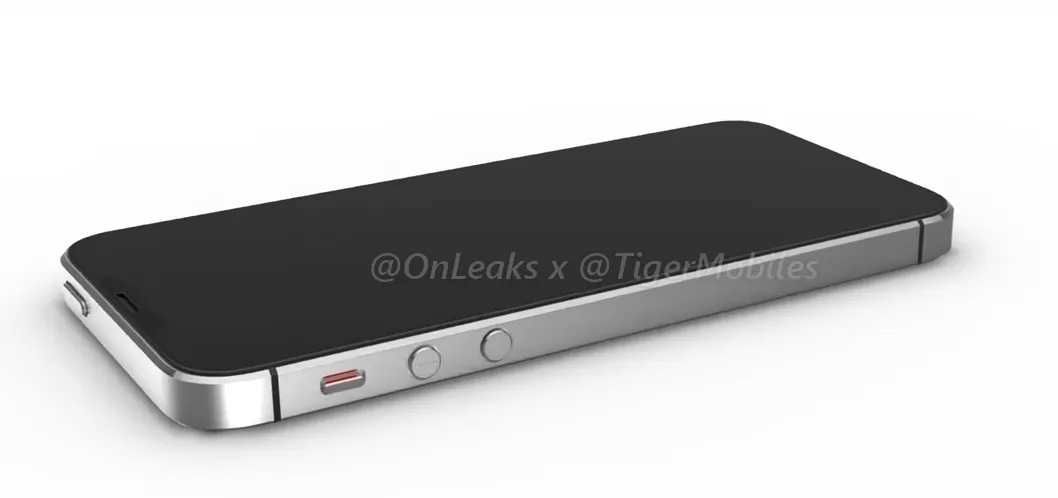 Появился рендер iPhone SE 2. Корпус тот же, но есть безрамочный дисплей