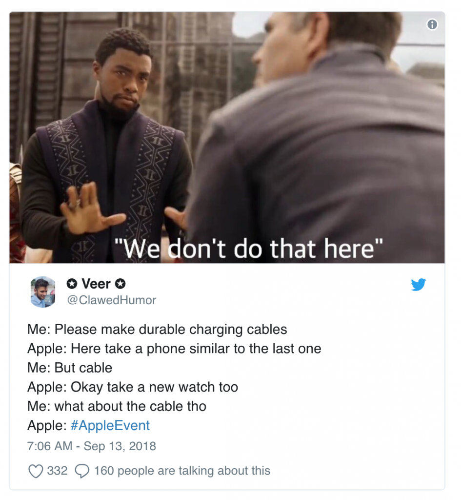 Here перевод. Звонил в техподдержку Эппл Мем. Apple hilarious.