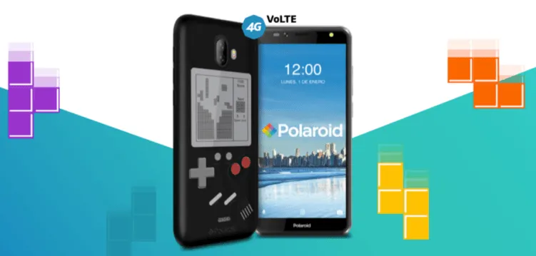Polaroid выпустила крайне странный смартфон. К нему дают чехол с тетрисом