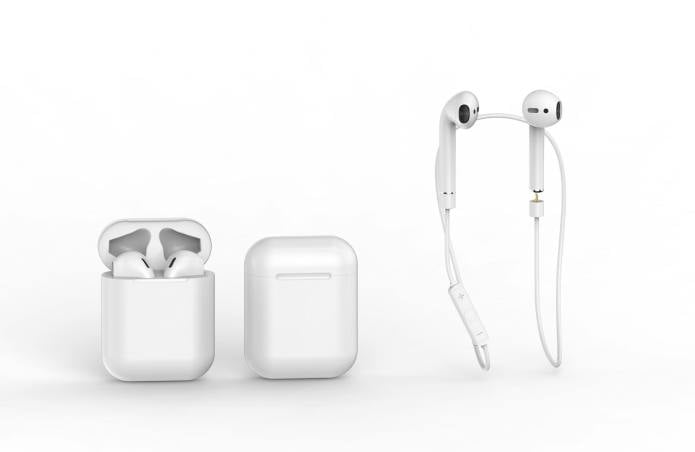 Как включить airpods без кнопки