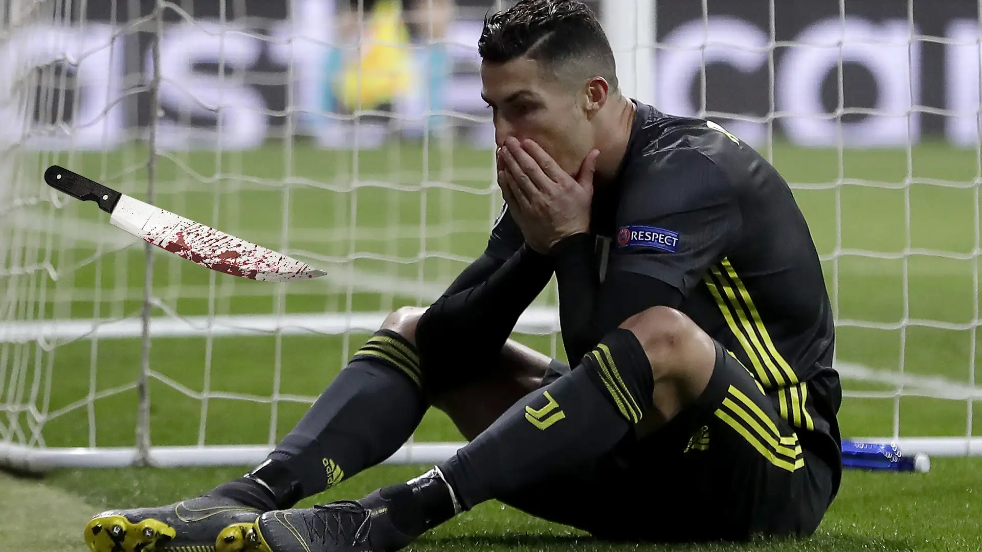 Жителя Белгородской области посадили на нож. Виноват Криштиану Роналду