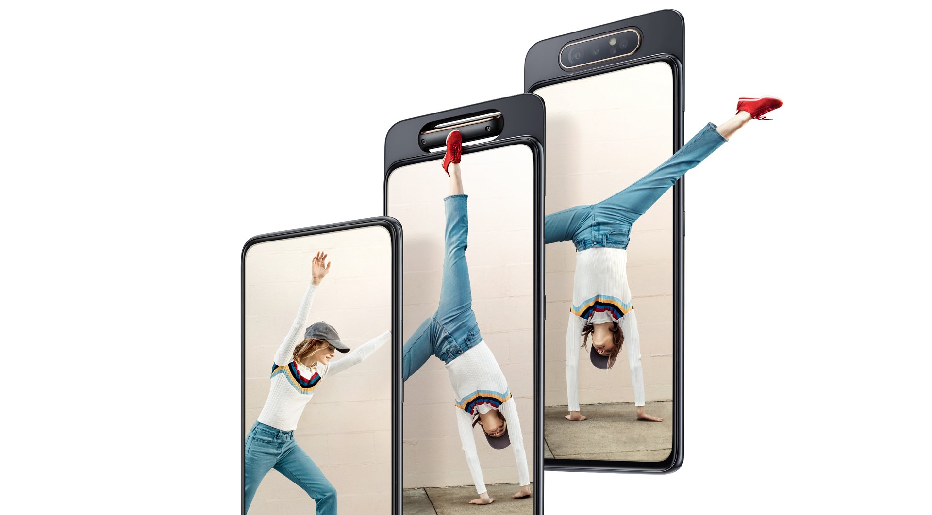 Вышел оригинальный Samsung Galaxy A80. У него камера в стиле старых Nokia  N-Series — Палач | Гаджеты, скидки и медиа