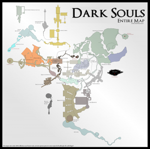 Подземелья иритила dark souls 3 карта