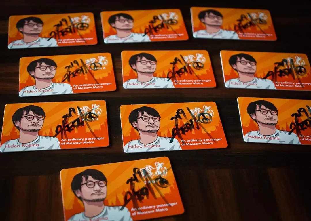 Карта «Тройка» с автографом Кодзимы стоит как iPhone 11. Таких больше не выпускают