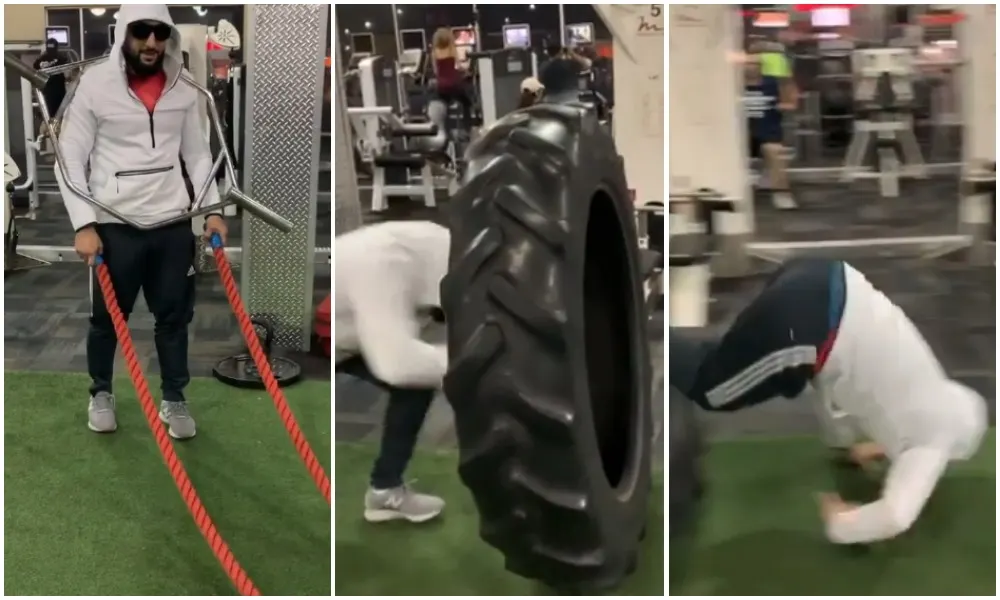 Боец UFC выложил пародию на тренировку Тони Фергюсона. Ее заценил даже Loqiemean