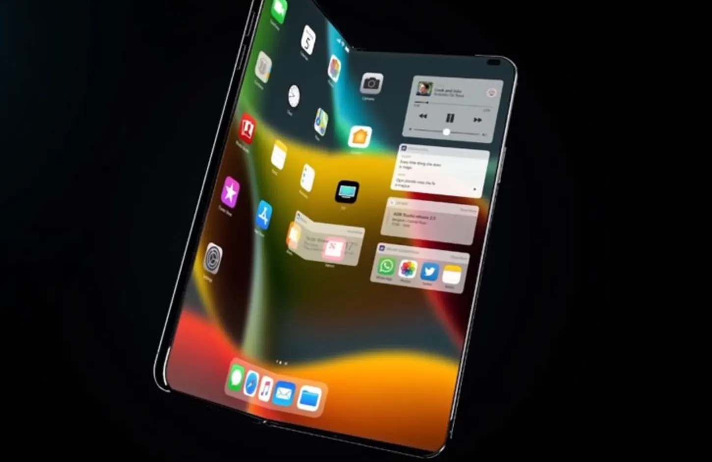 Владимир Соловьёв мечтает о складном iPhone. Тим Кук его услышал?