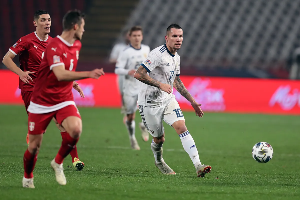 Сборная России по футболу проиграла 0:5. В чем она сравнялась с Лихтенштейном?