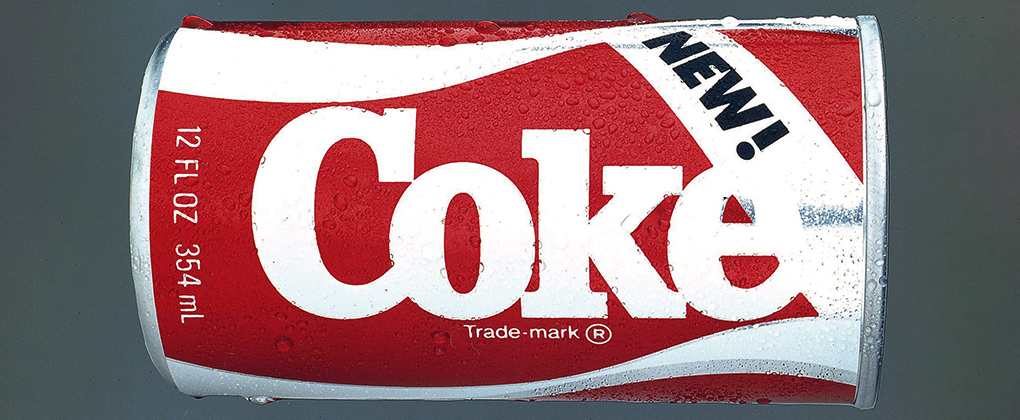 Назовите причину провала проекта new coke от coca cola