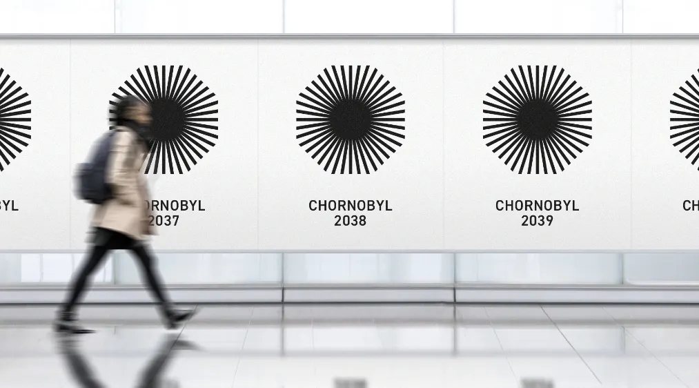 У Чернобыльской зоны появился собственный логотип с планом изменений на 40 лет. Такого не делал даже Артемий Лебедев