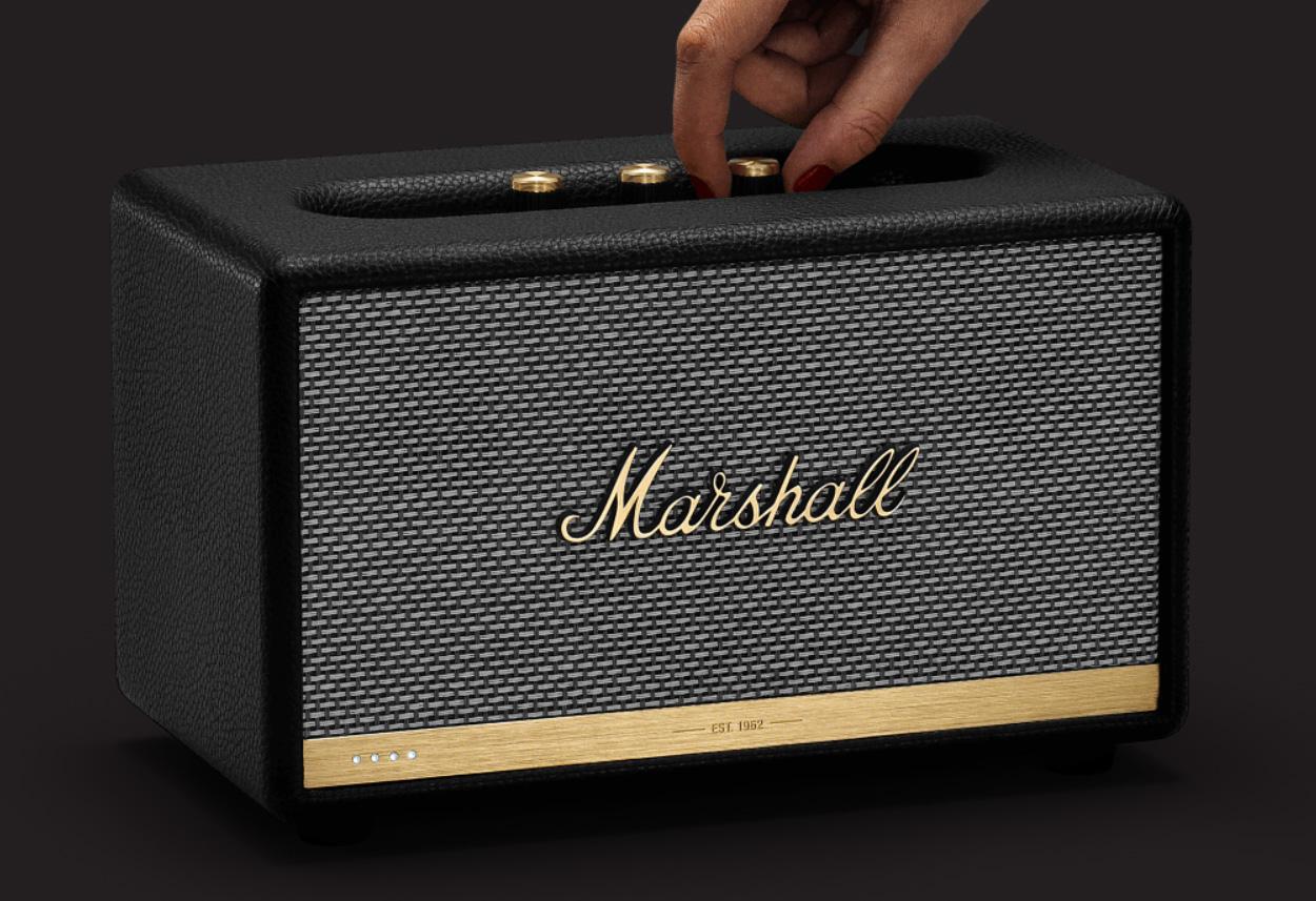 колонка marshall в интерьере