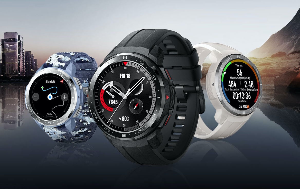 smartwatch honor gs pro black