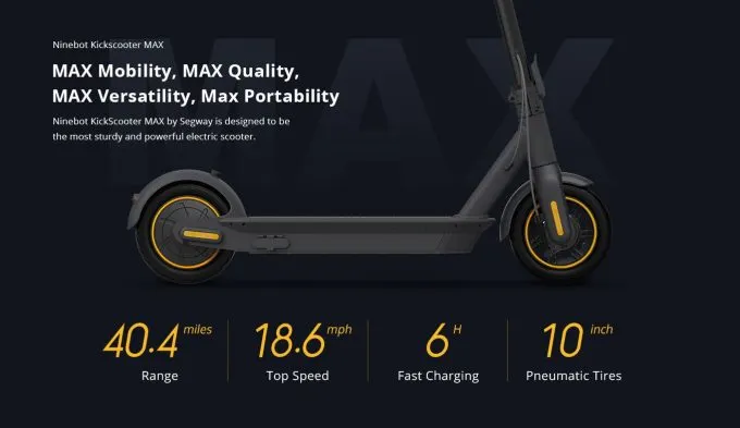 Xiaomi Ninebot Kickscooter