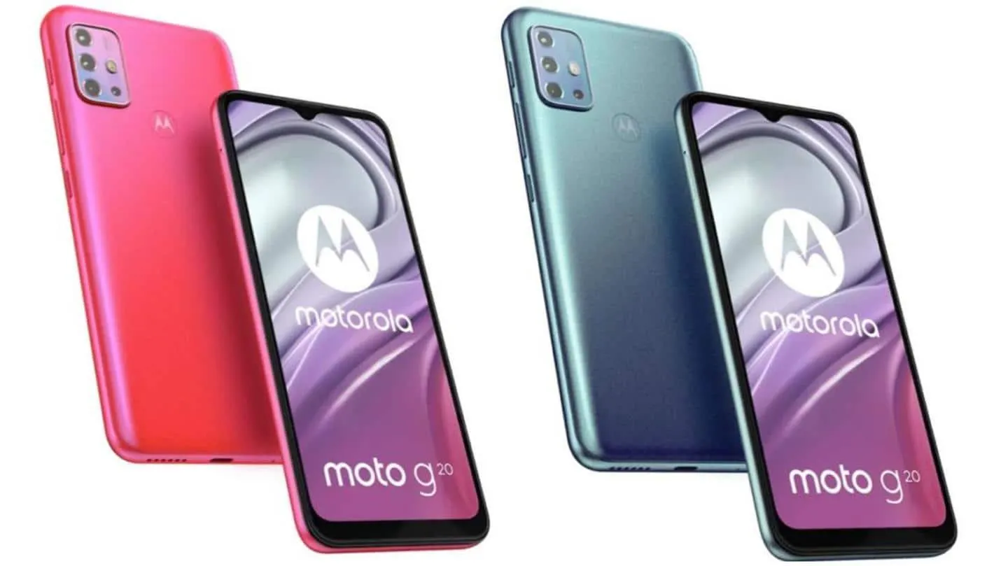 Смартфон Motorola Moto G20