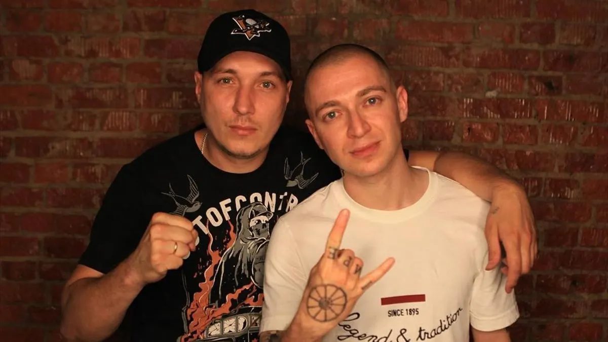 У Жигана есть еще одно видео с Оксимироном. Янович качался под трек Ромы