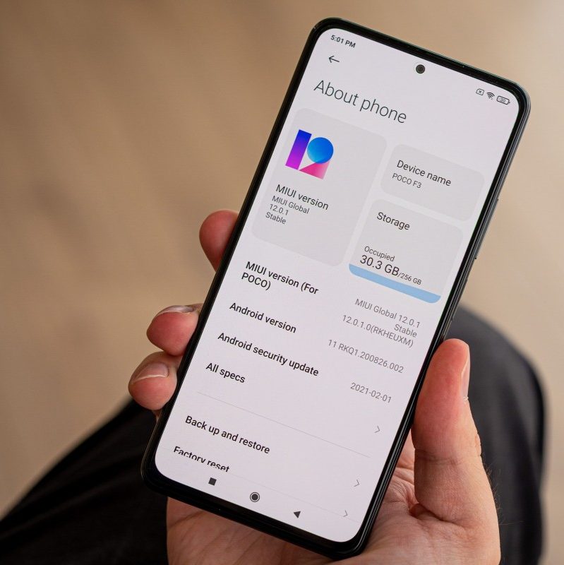 xiaomi poco f3 android 12