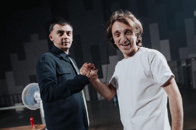 Валерий Равдин и Денис Дорохов на шоу "Игра"
