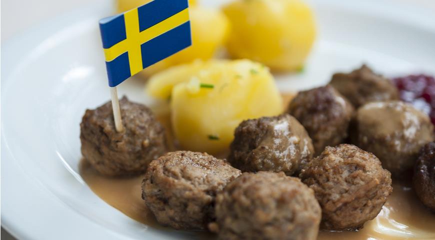 Пюре с фрикадельками IKEA рецепт – Шведская кухня: Основные блюда. «Еда»