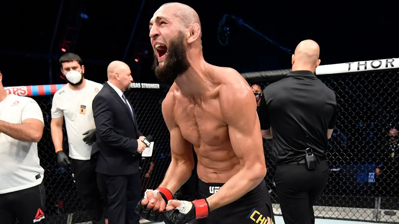 Хамзат Чимаев опять победил в UFC. Повержен боец №2 в дивизионе