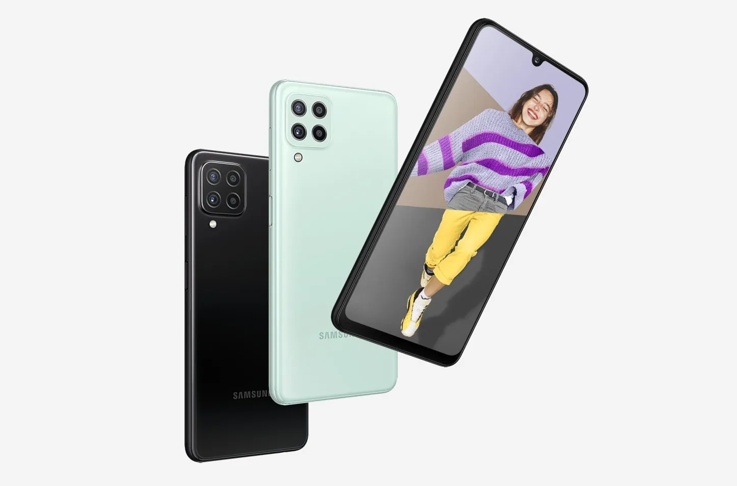 Samsung Galaxy A22s рухнул в цене. Это девайс с 90-герцовым дисплеем и кучей памяти