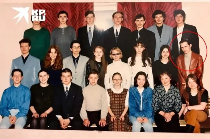 Павел Дуров в школе (фото: «Комсомольская правда»)