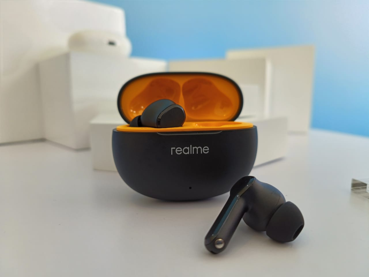 Наушники true wireless realme buds t300 black