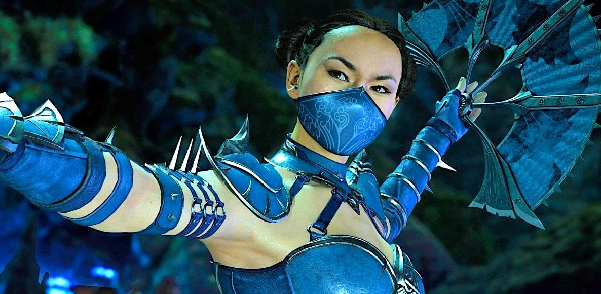 Mortal kombat cosplay Kitana Kleomk/веера Китаны своими руками