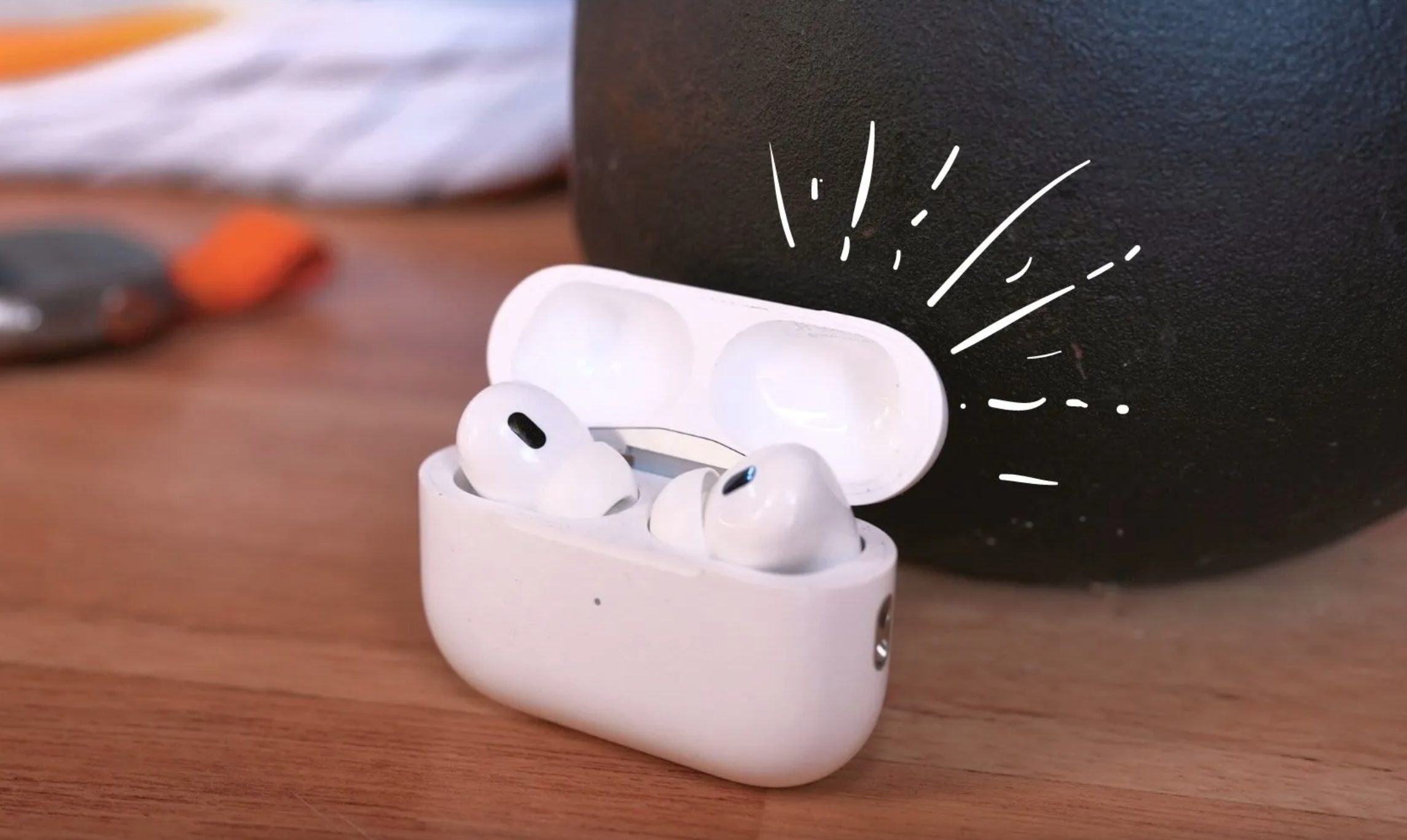 Разрядился кейс airpods