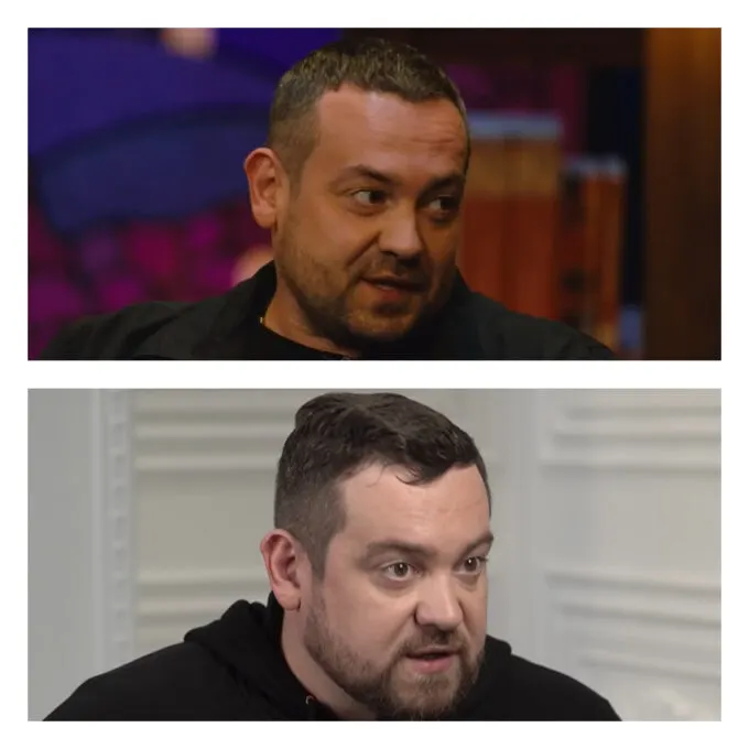 Эрик Давидыч в 2023 году (сверху) и Давидыч в 2019-м