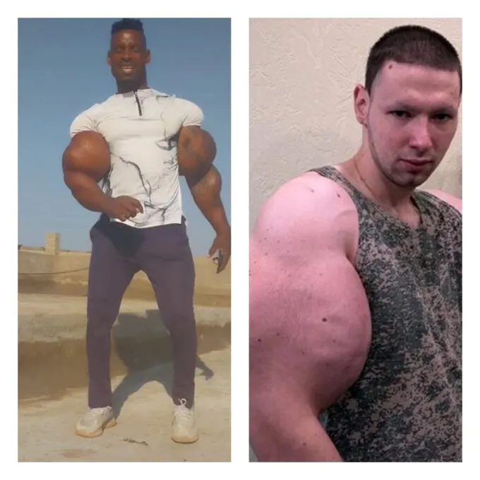 Тиктокер theanimalhilemakumu и Кирилл Терешин (справа)