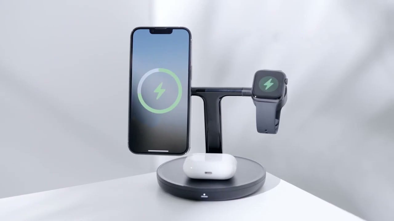 Внешний аккумулятор baseus magnetic wireless charging