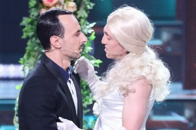 Александр Панекин и Денис Дорохов в шоу «Игра» на ТНТ