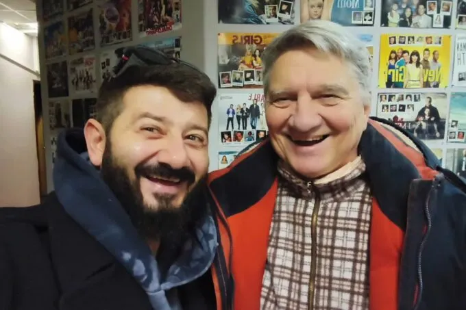 Михаил Галустян и Александр Хотченков (Мастер Шифу)