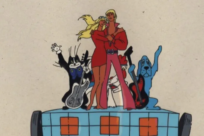 Принцесса и Трубадур из мультфильма «Бременские музыканты»