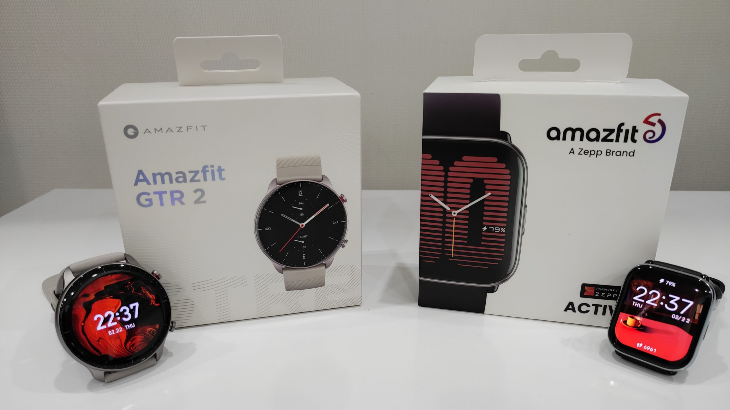 Смарт-часы Amazfit GTR 2 New Version и Amazfit Active