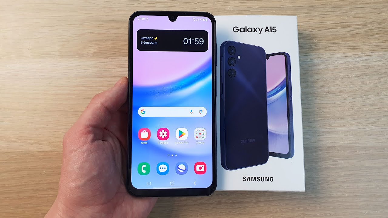 Смартфон Samsung Galaxy A15