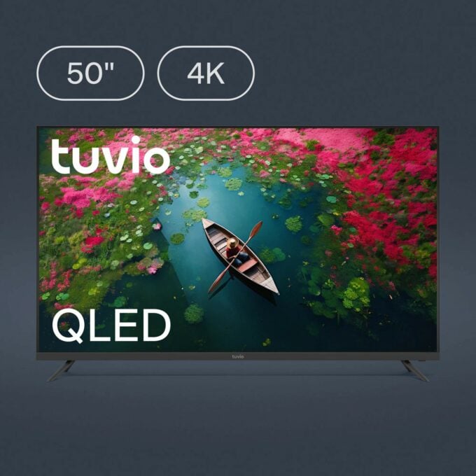 Tuvio 4K Ultra HD QLED Frameless 50’