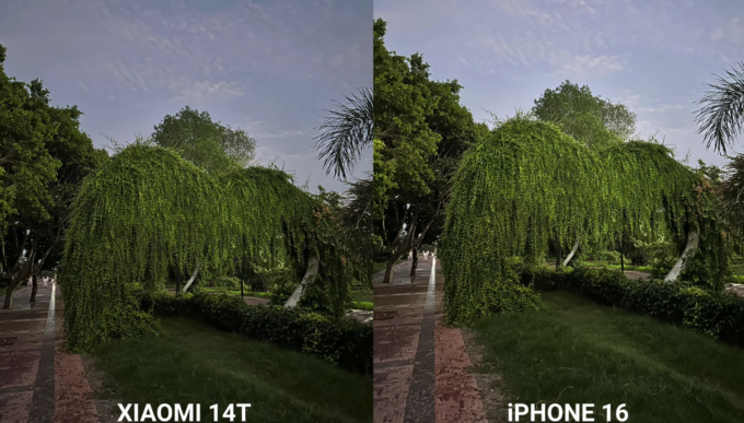 Xiaomi 14T vs iPhone 16