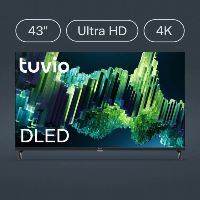 Tuvio 4K Ultra HD DLED Frameless 43’