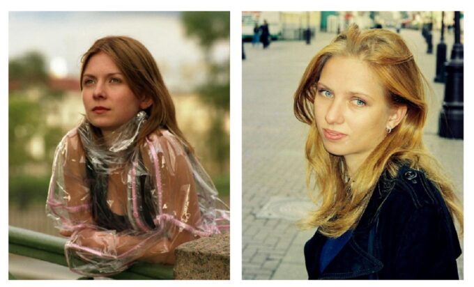 Актриса Екатерина Федулова в роли Маши и реальная Маша, прототип героини «Питер FM»