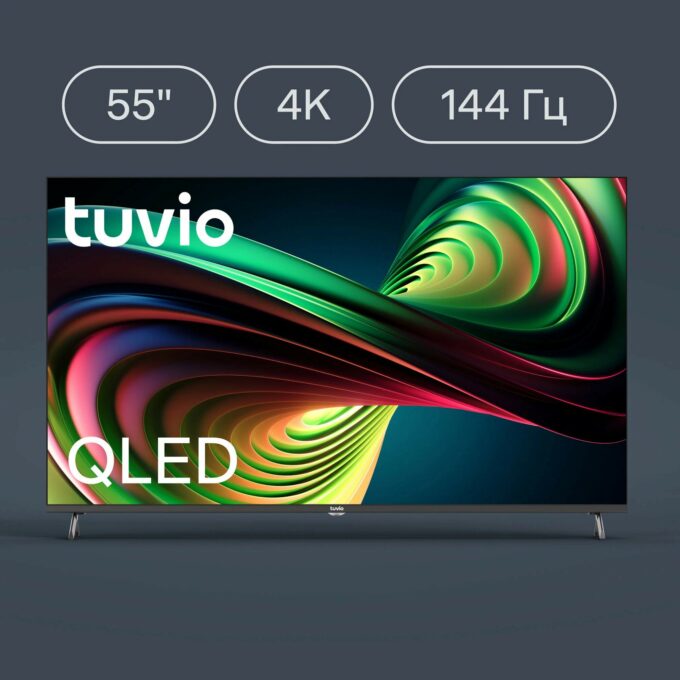 Tuvio 4K Ultra HD QLED Frameless 55’