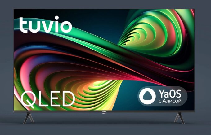 Tuvio 4K Ultra HD QLED Frameless 55'
