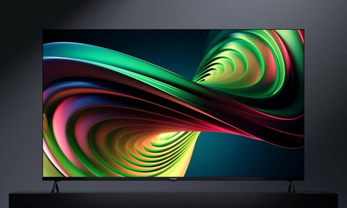 Tuvio 4K Ultra HD QLED Frameless 55'