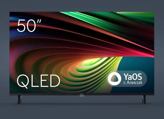 Tuvio 4K Ultra HD QLED Frameless 50'