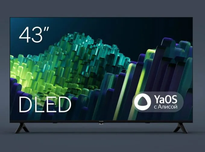 Tuvio 4K Ultra HD DLED Frameless 43' 