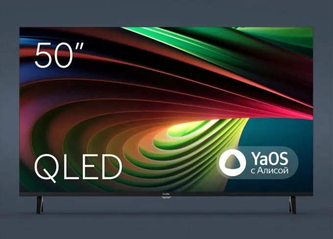 Tuvio 4K Ultra HD QLED Frameless 50'