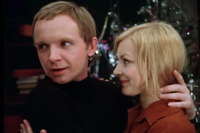 Андрей Мягков и Барбара Брыльска в фильме «Ирония судьбы, или С легким паром!»