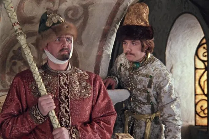 Юрий Яковлев и Леонид Куравлев в фильме «Иван Васильевич меняет профессию»