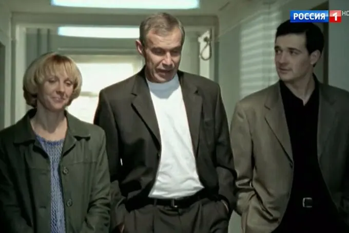 Елена Яковлева, Сергей Гармаш и Егор Бероев в сериале «Каменская»