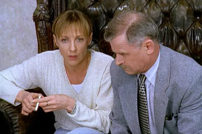 Елена Яковлева и Сергей Никоненко в сериале «Каменская»